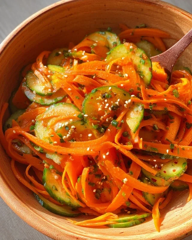 Cucumber Carrot Salad