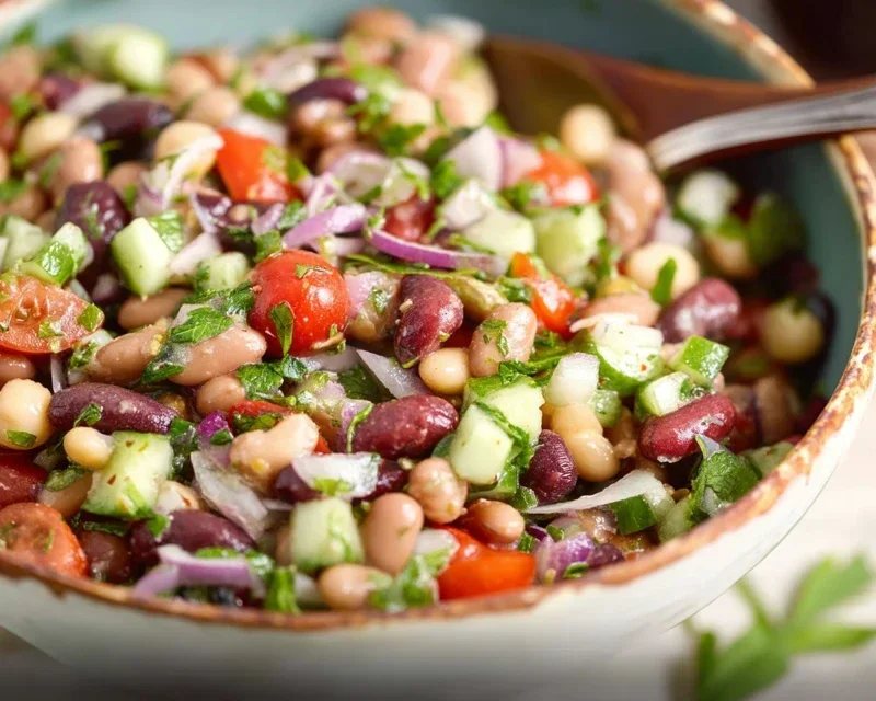 Mediterranean Bean Salad