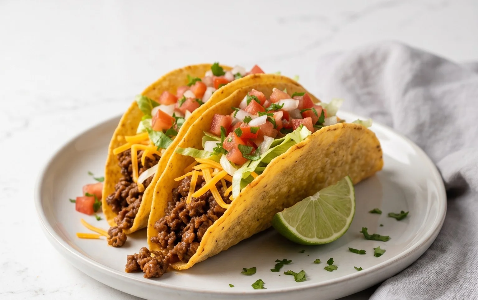 Crispy Ground Beef Tacos