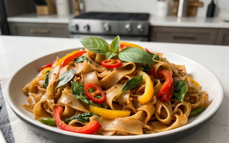 Drunken noodles