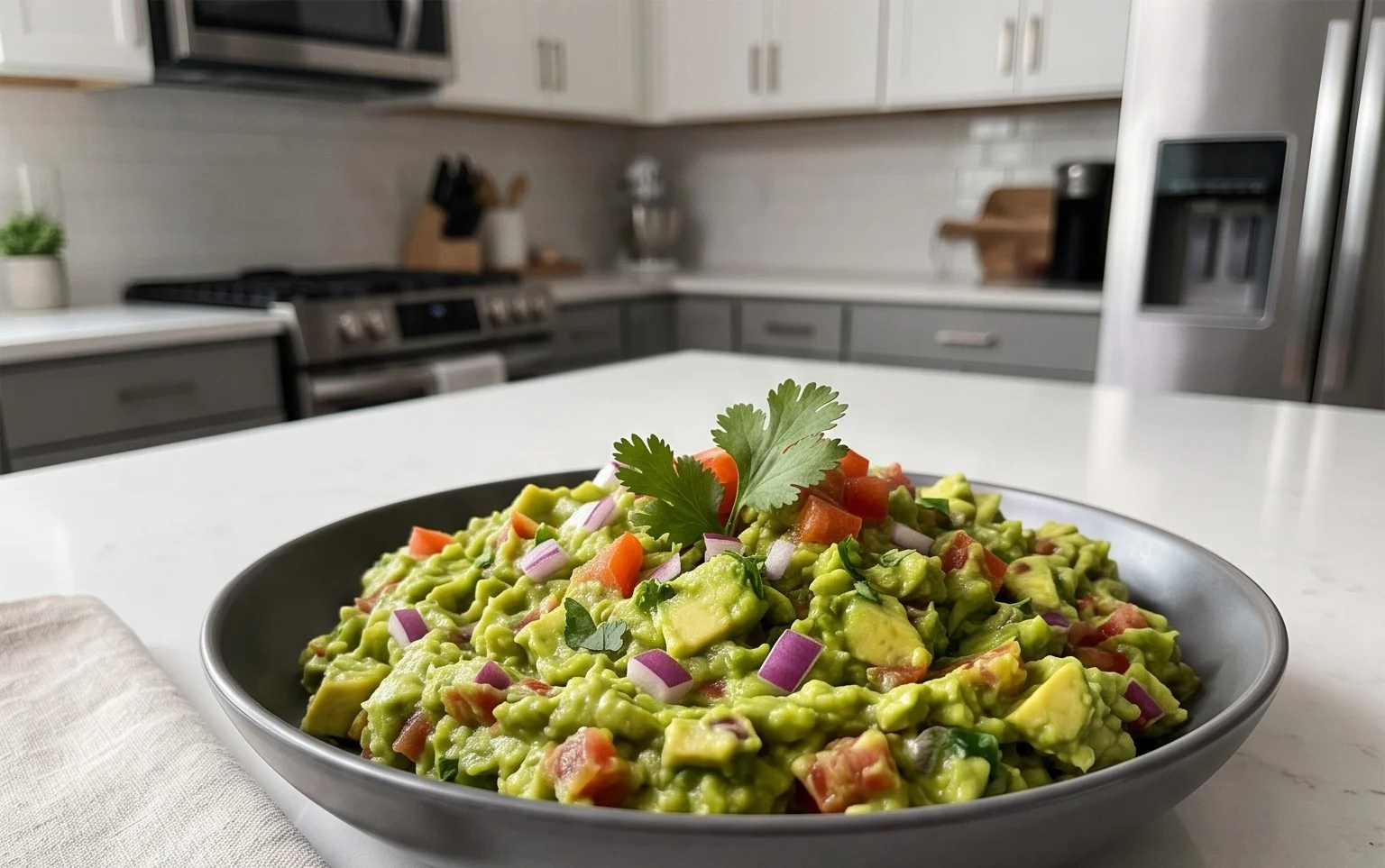 Guac Cart Fresh Guacamole Recipe (15 Minutes)