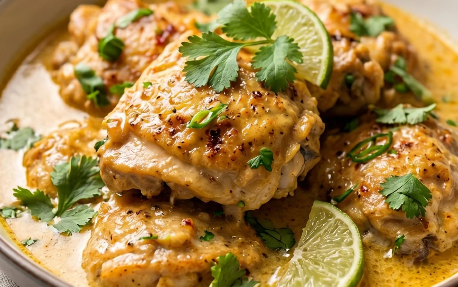 Creamy Coconut Lime Chicken