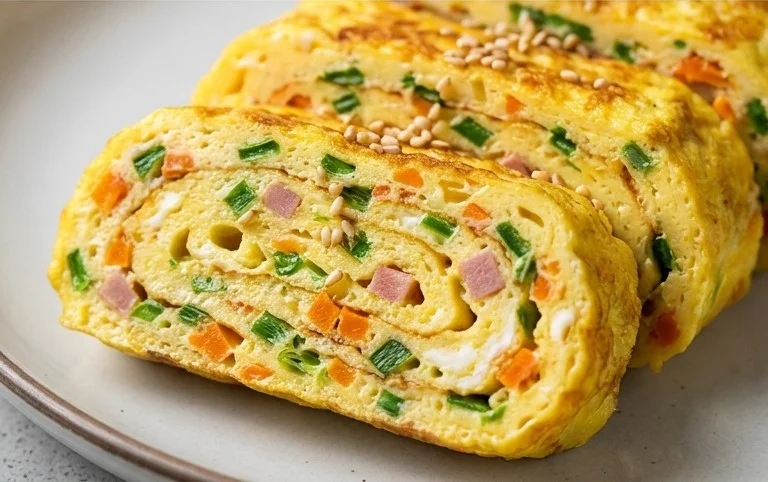 Gyeran Mari (Korean Rolled Omelette)