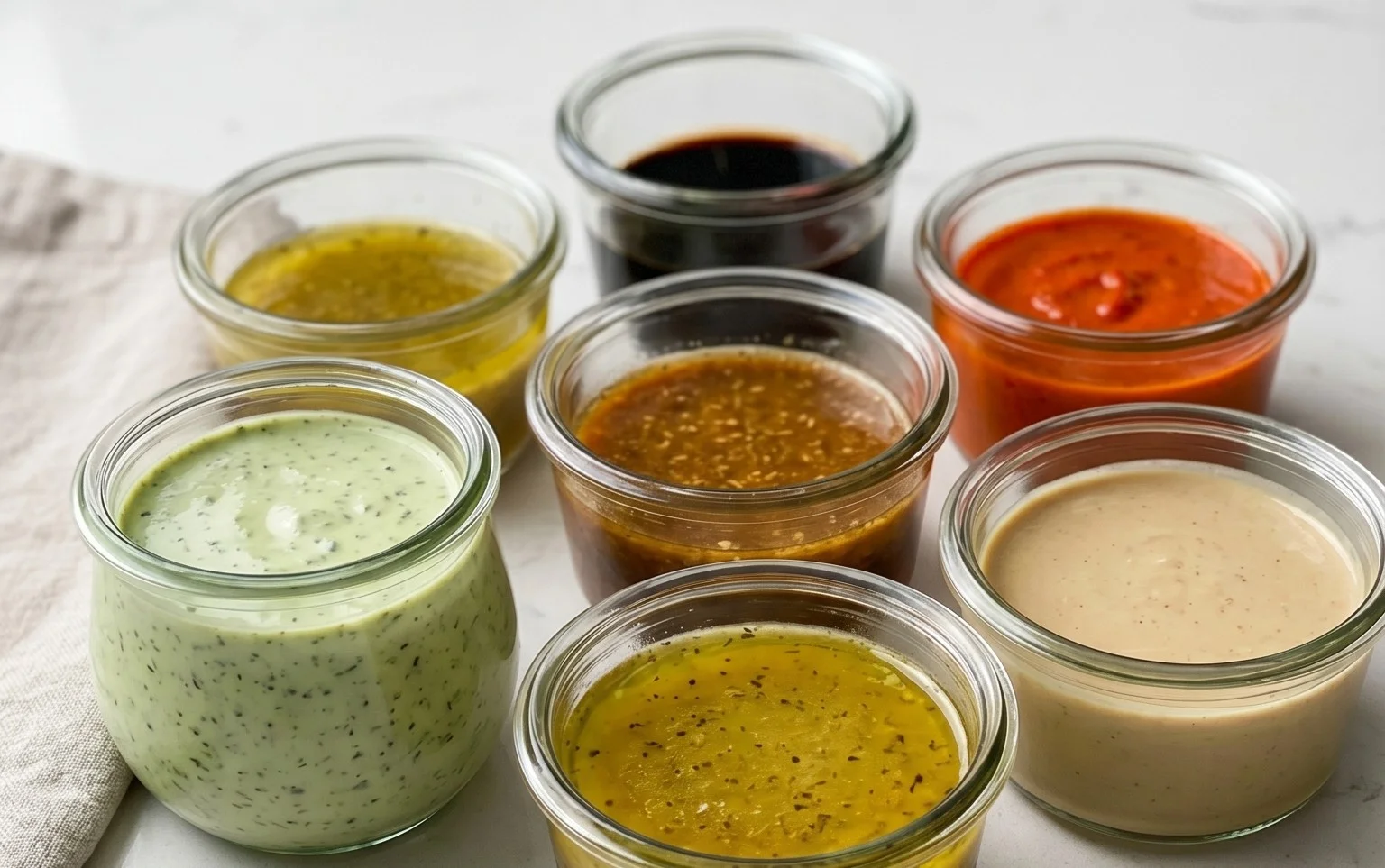 Six Healthy Salad Dressing Recipes