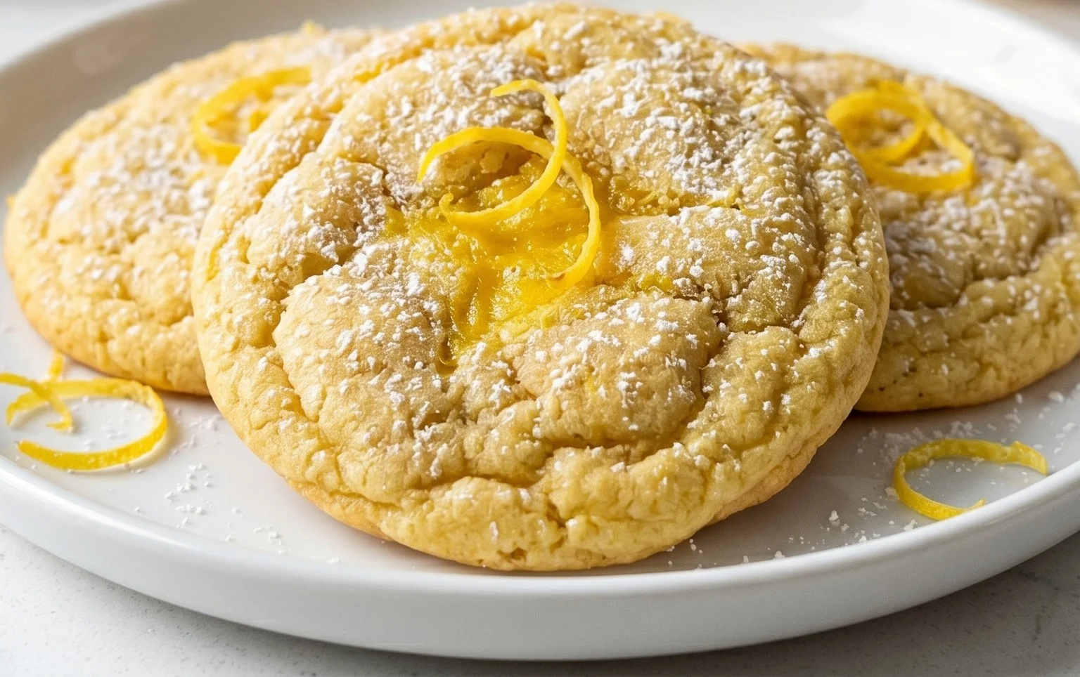 Soft & Chewy Lemon Cookies