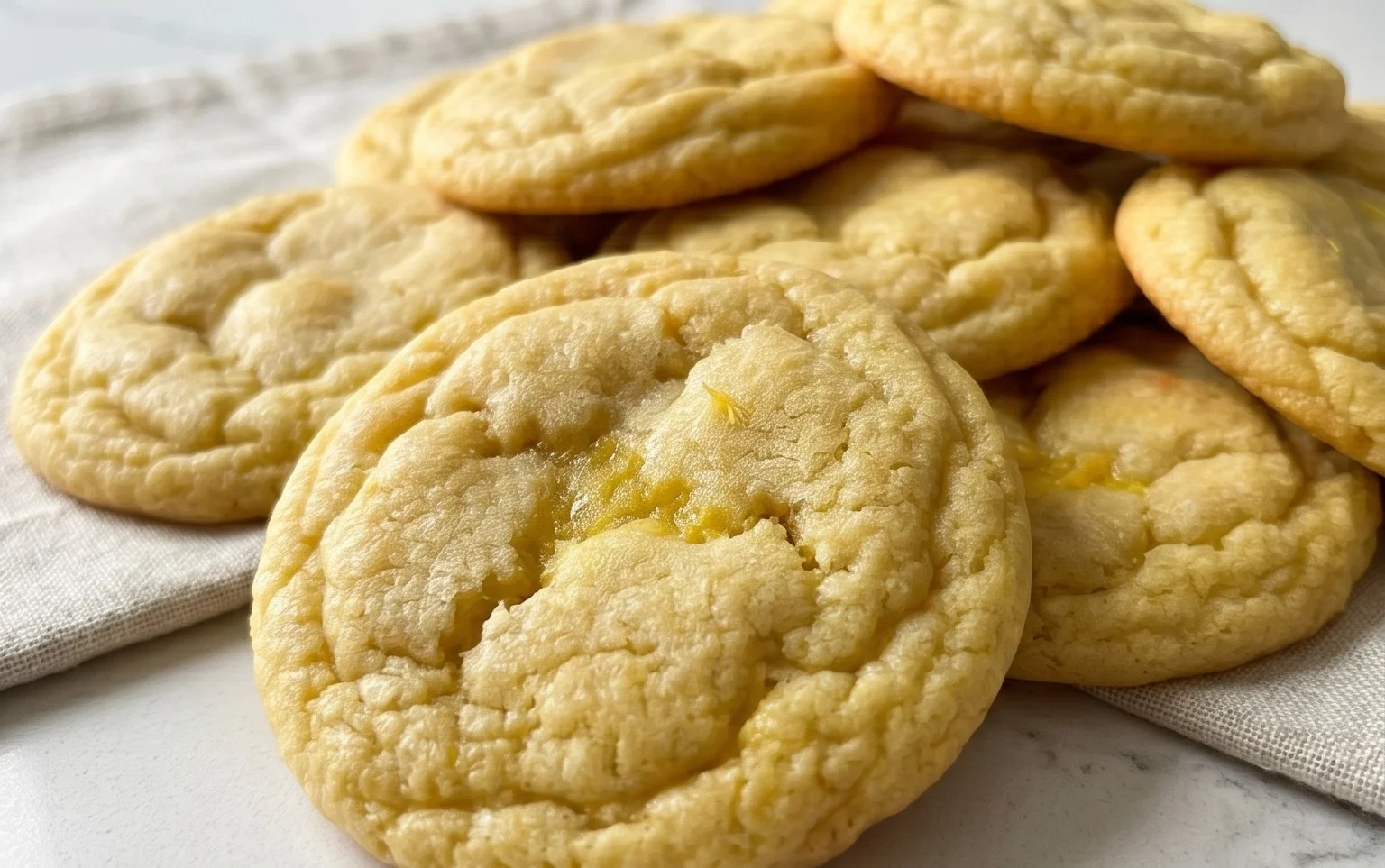 Soft & Chewy Lemon Cookies