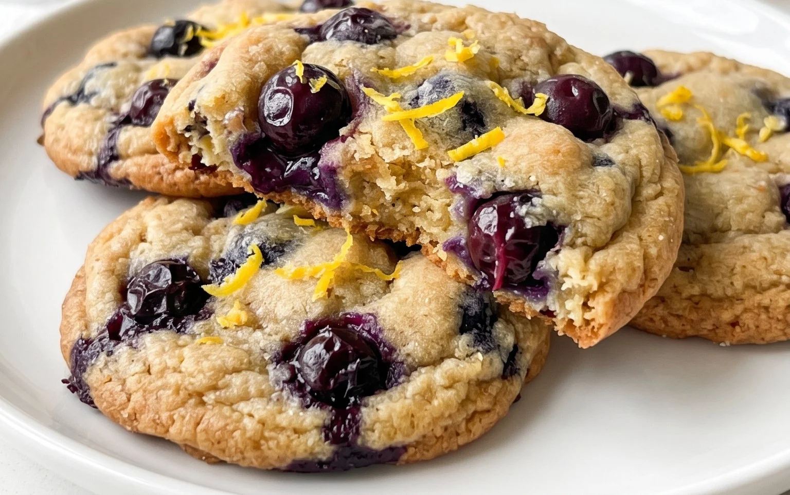Lemon Blueberry Cookies Recipe