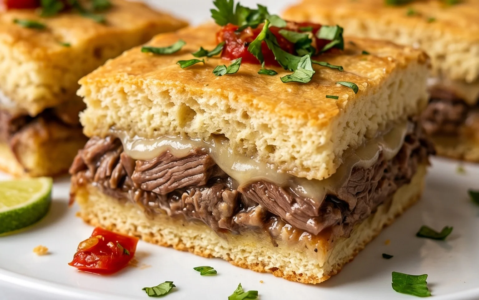 French Dip Squares
