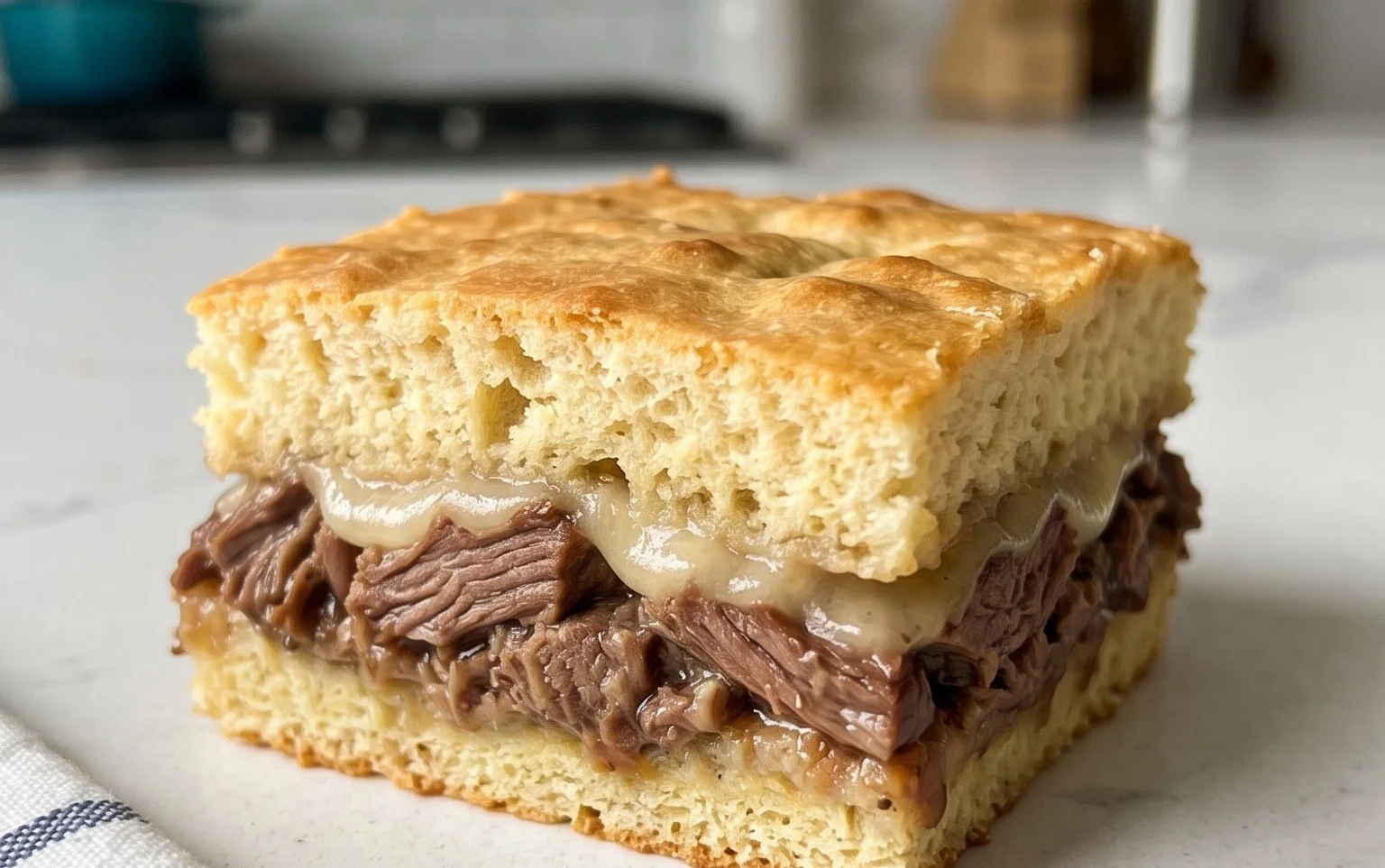 French Dip Squares
