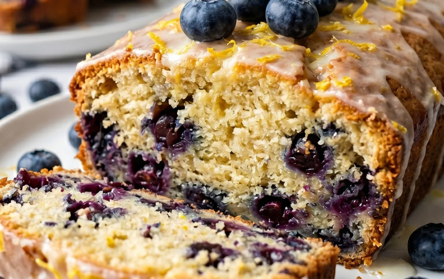 Blueberry and Lemon Loaf