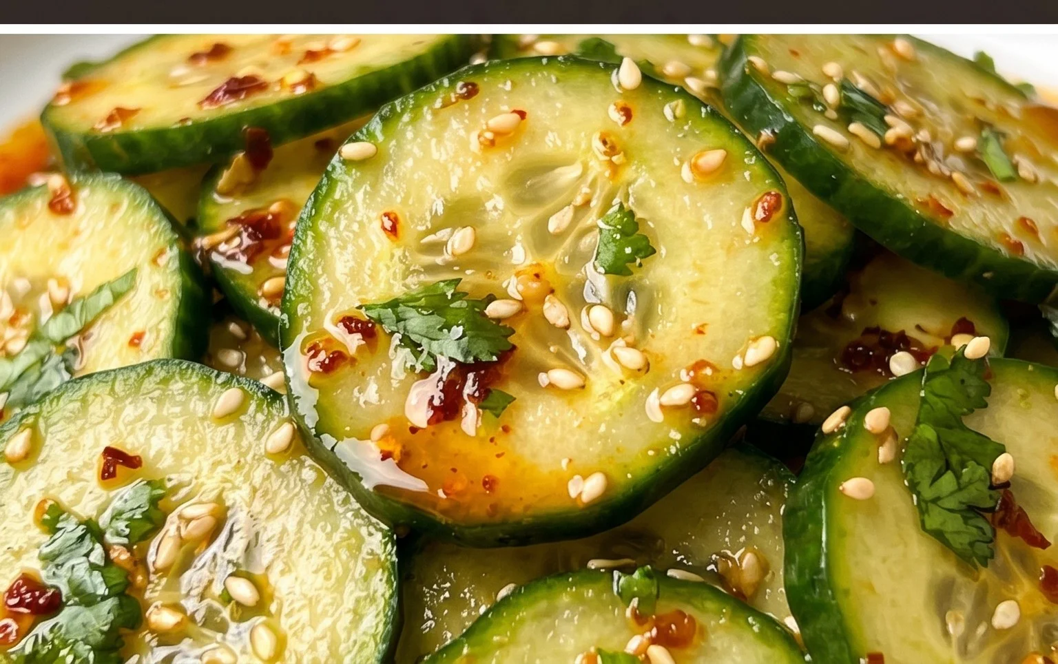 Spicy Asian Cucumber Salad