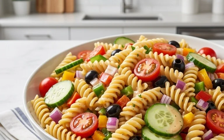 French Dressing Pasta Salad