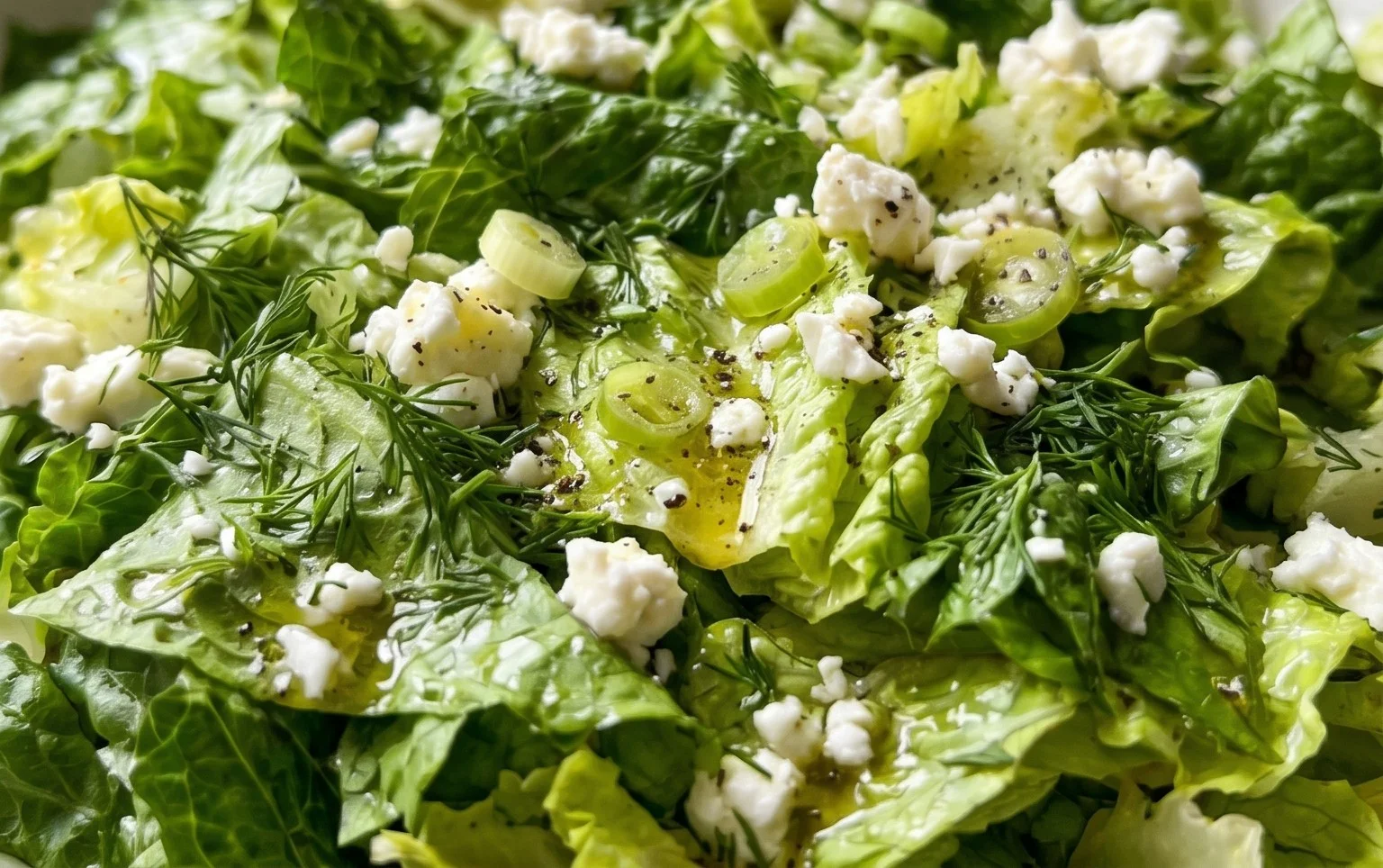 Maroulosalata (Greek Lettuce Salad)