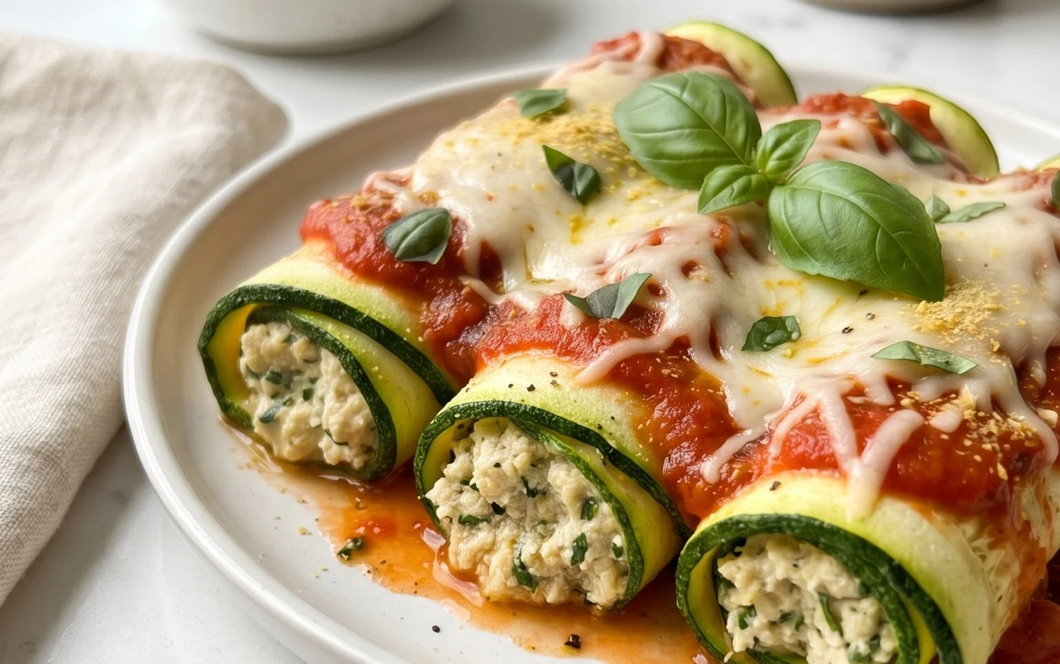 Vegan Zucchini Rollatini