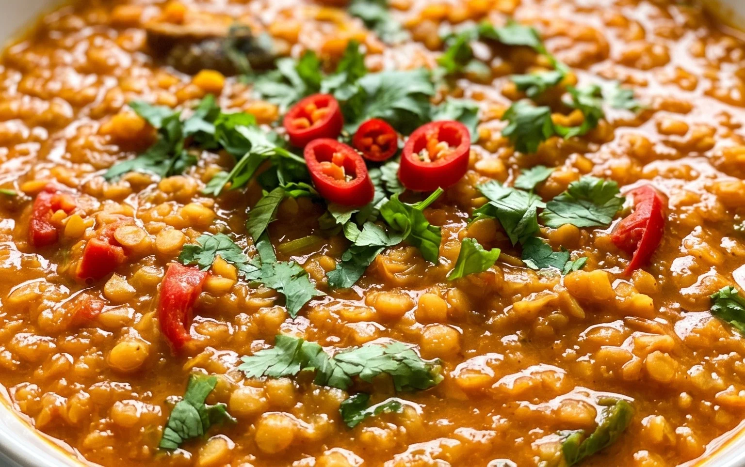 Spicy Red Lentil Curry