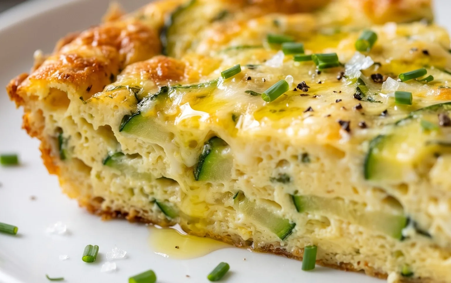 Crustless Zucchini Quiche Recipe