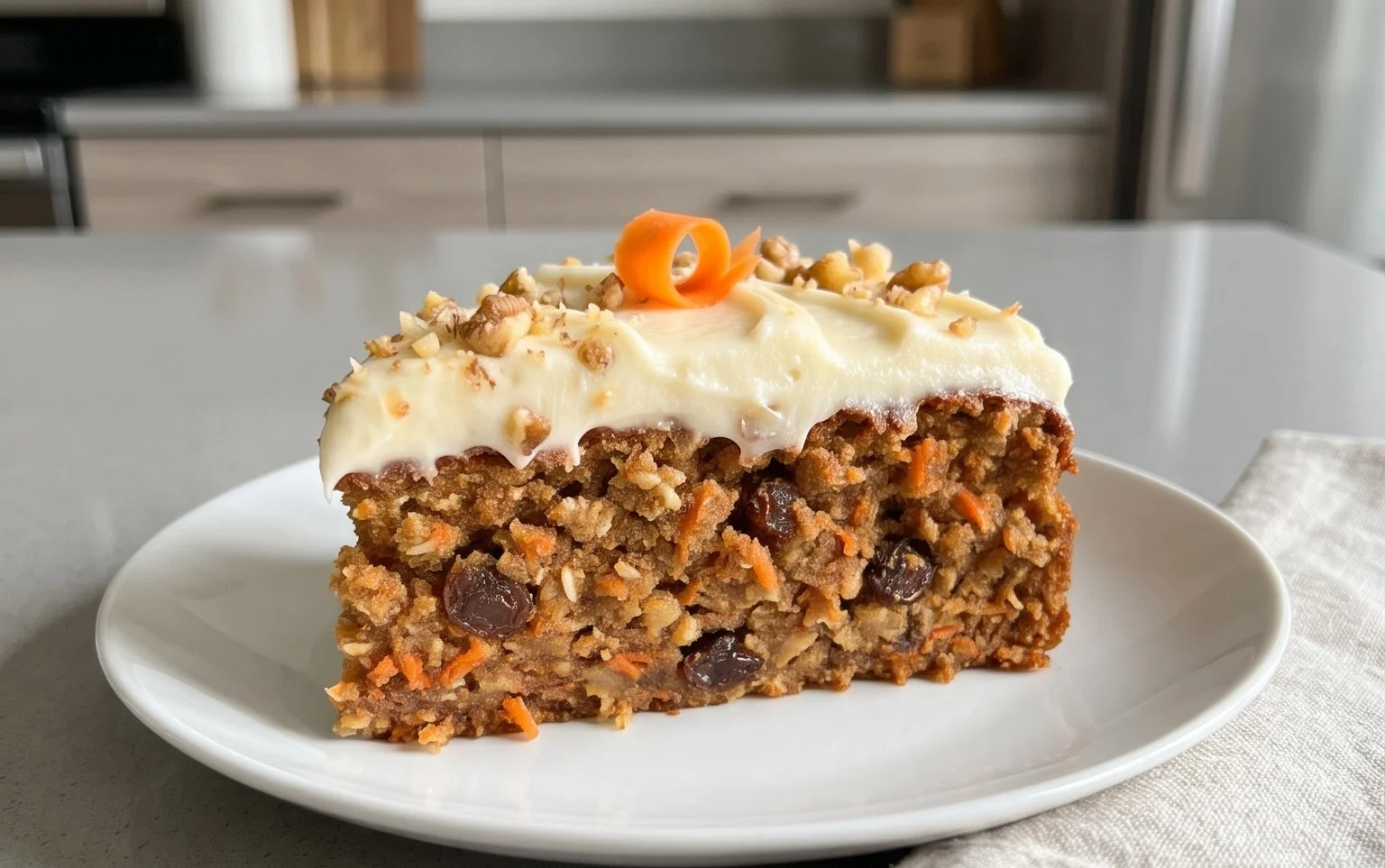 Easy Flourless Oatmeal Carrot Cake Recipe