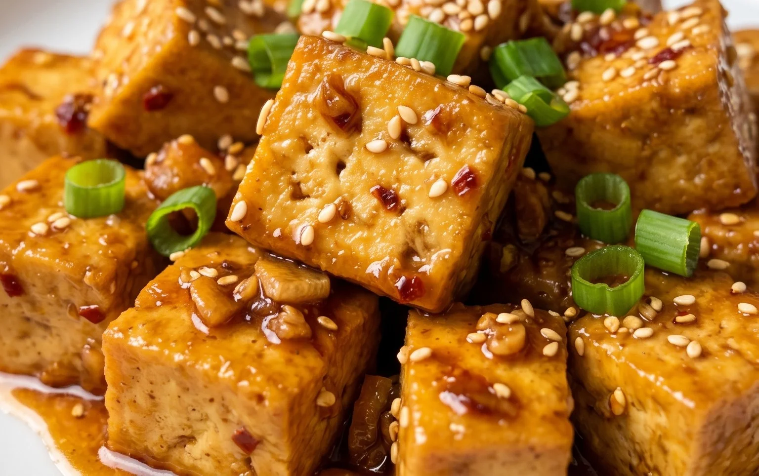 Honey Garlic Tofu