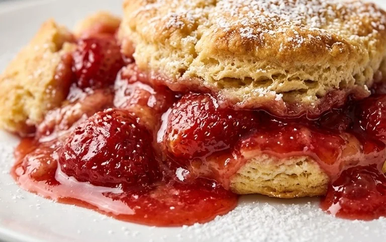 Strawberry Cobbler