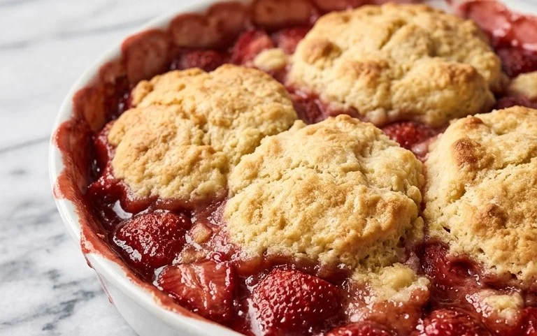 Strawberry Cobbler