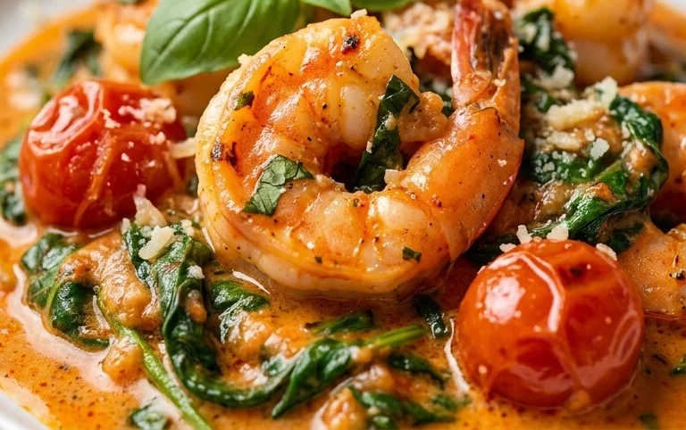 Tuscan Shrimp (One-Pan, 30-Minute Dinner)