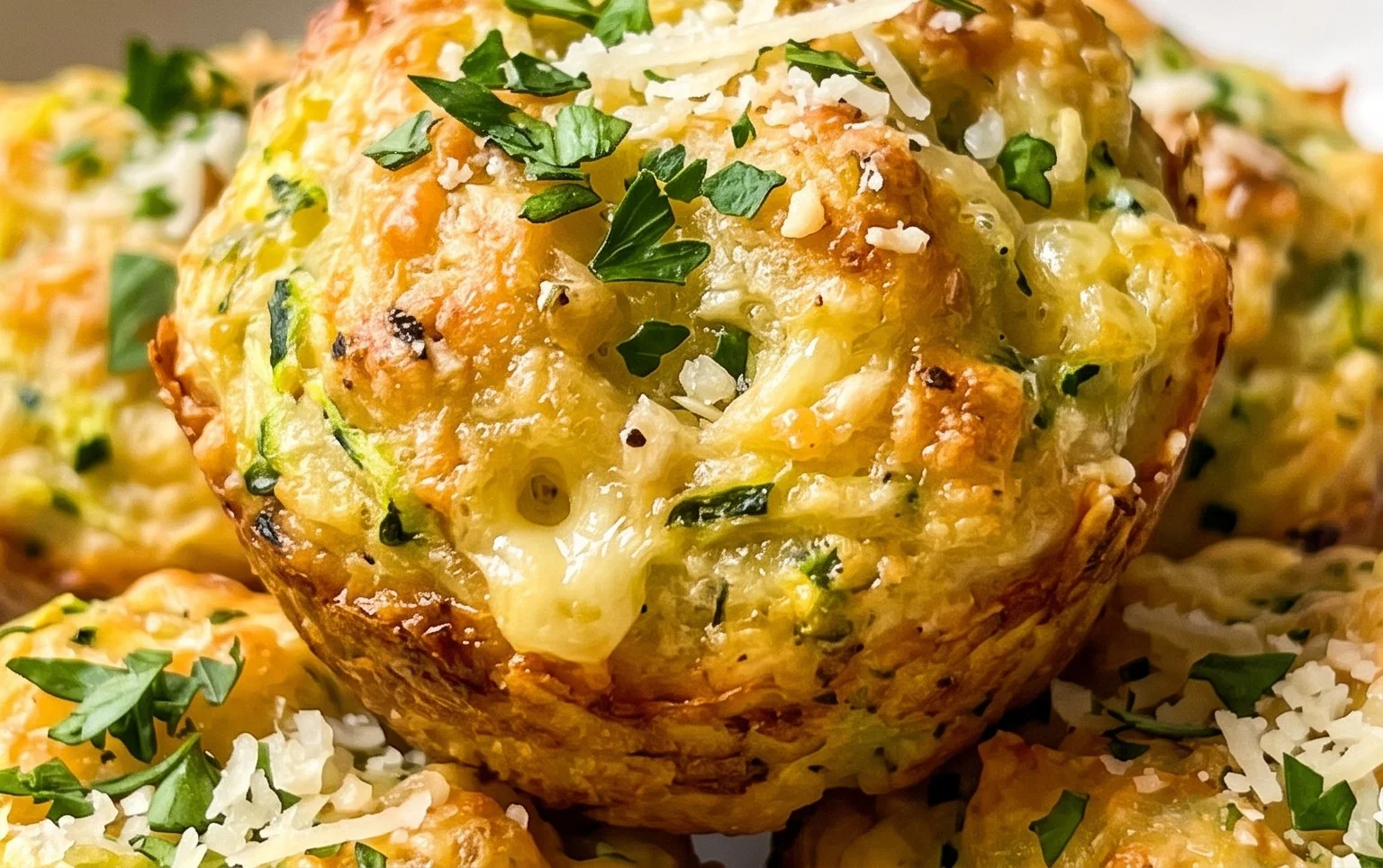 Zucchini Garlic Bites