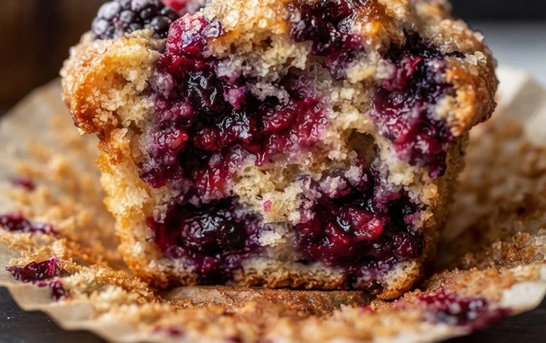 Bakery Style Mixed Berry Muffins | with Frozen Berries