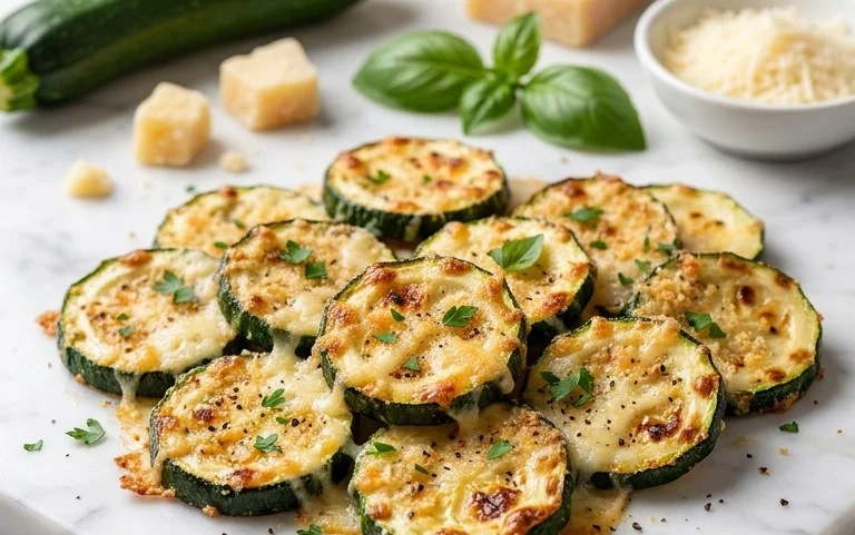 Baked Parmesan Zucchini