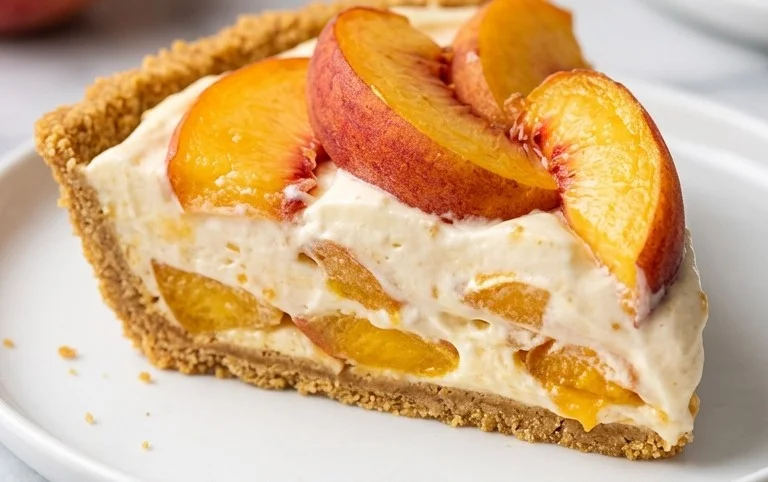 Peaches and Cream Pie