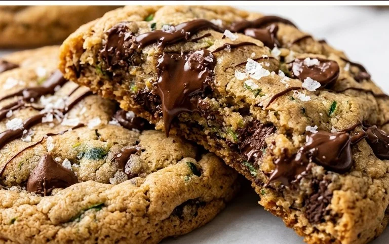 Zucchini Chocolate Chip Cookies