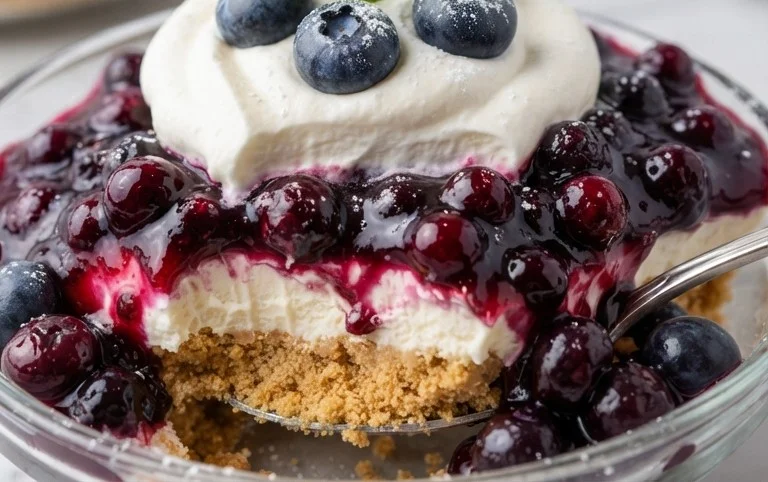 No-Bake Blueberry Yum Yum