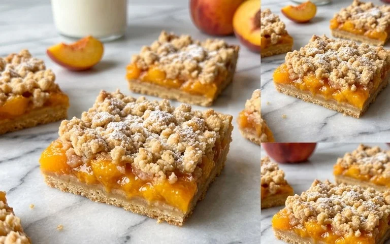 Fresh Peach Crum extractb Bars