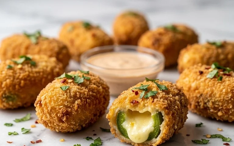 Fried Jalapeno Popper Bites