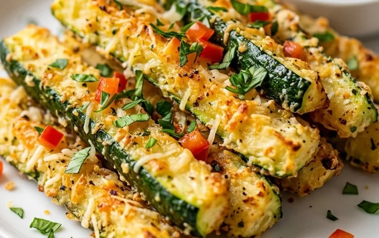 Baked Parmesan Zucchini Fries