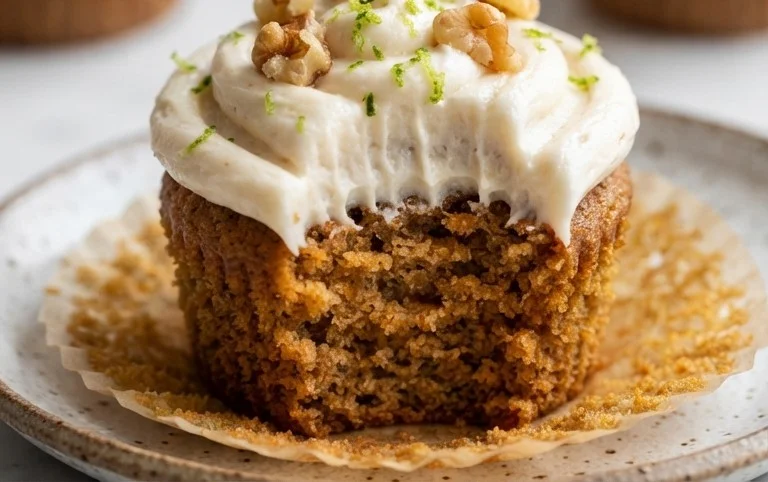 Zucchini Cupcakes with Cream Cheese Frosting