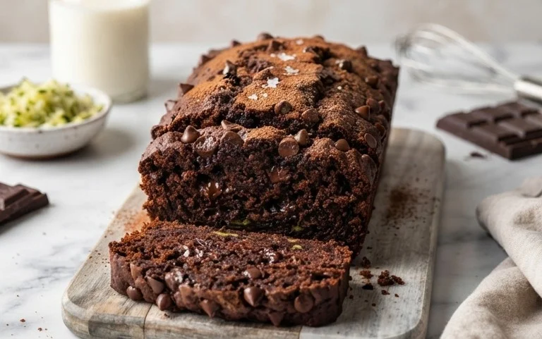 Double Chocolate Zucchini Bread