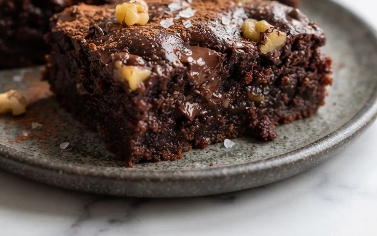 Secretly Healthy Zucchini Brownies