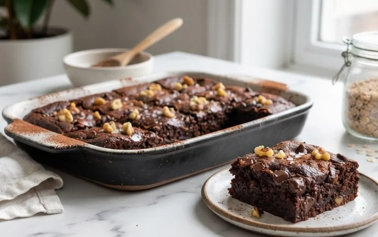 Secretly Healthy Zucchini Brownies