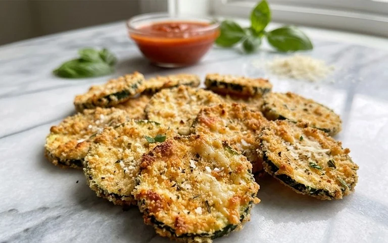 Crispy Baked Zucchini Chips